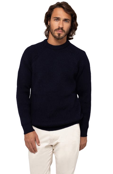 British Ribbed Fishermans Sweater