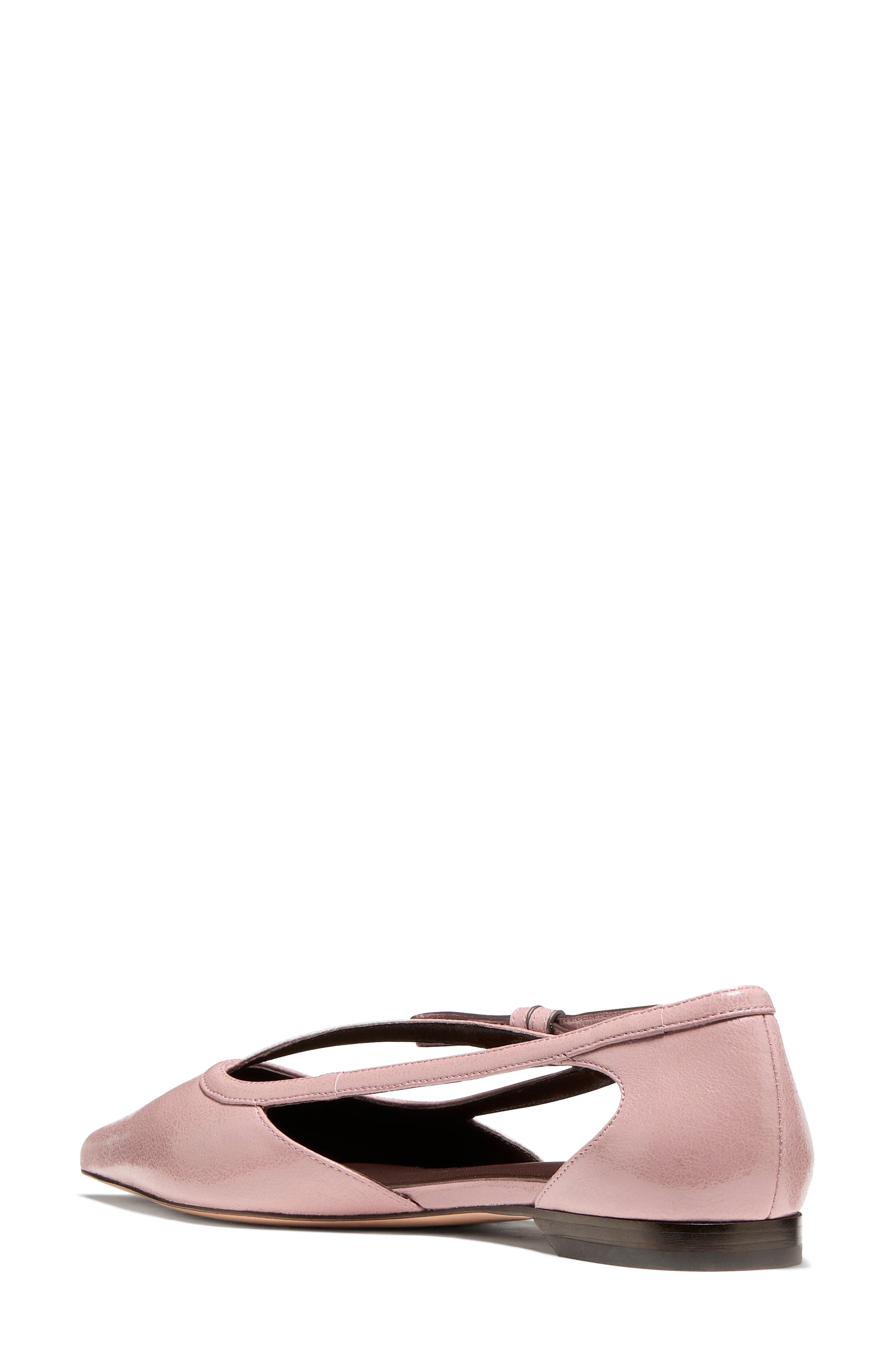 loop pointed toe flat, Alternate, color, DUSK ROSE