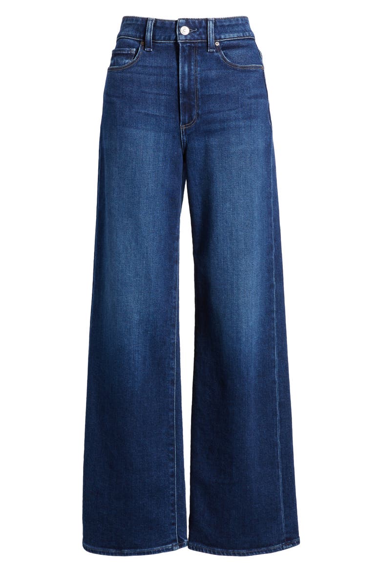 Anessa High Waist Wide Leg Jeans, Alternate, color, WILLAT