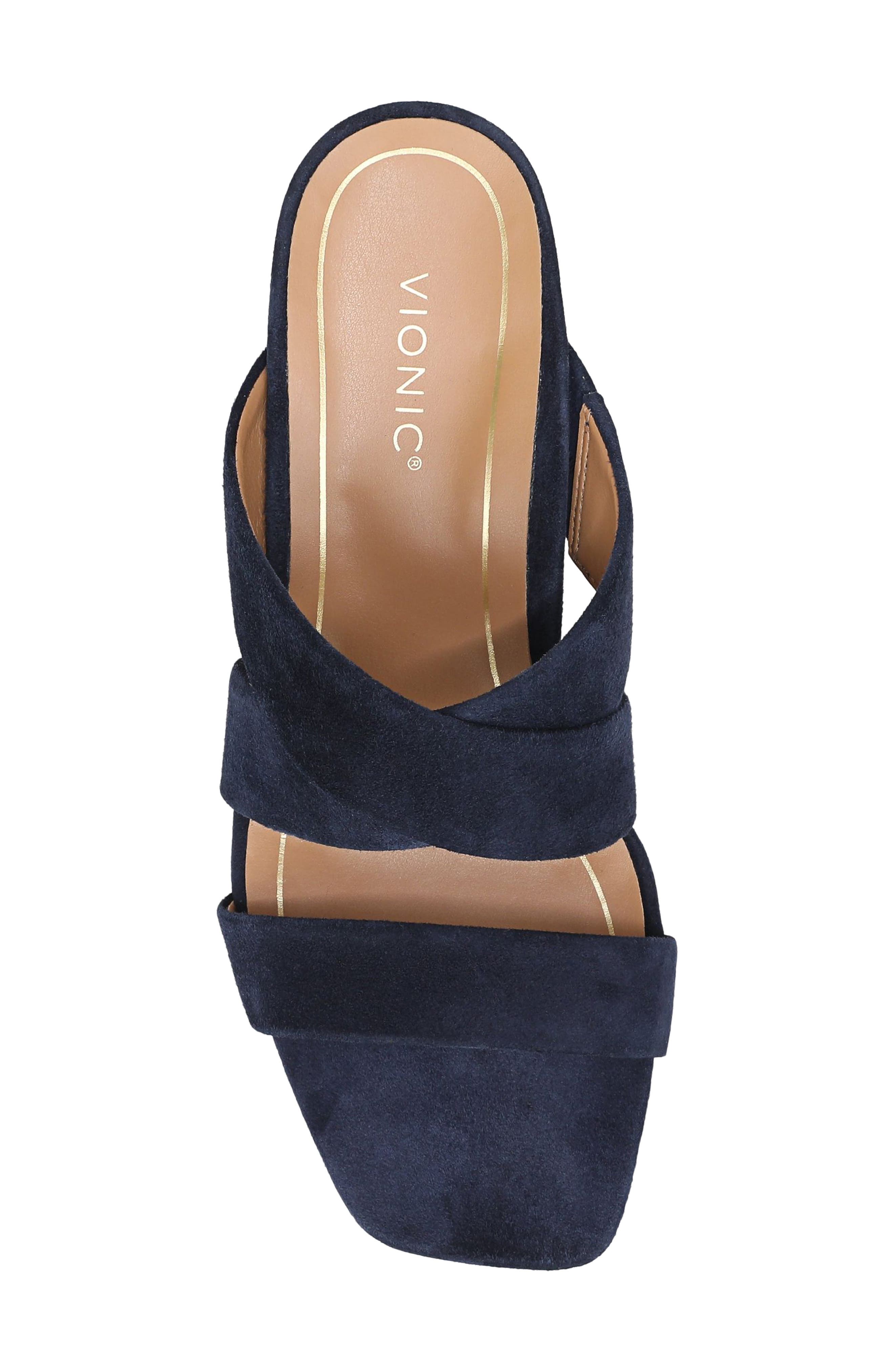 Merlot Slide Sandal, Alternate, color, BALTIC NAVY