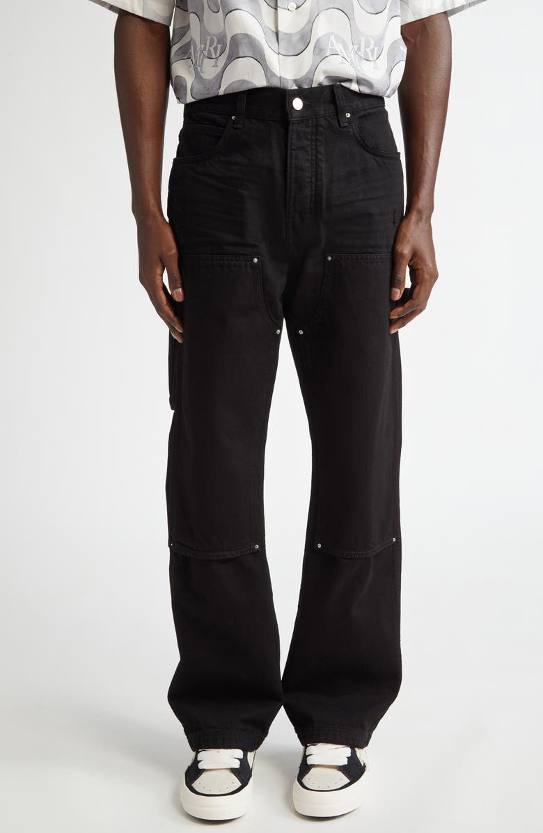 AMIRI Carpenter Jeans, Main, color, Black Od