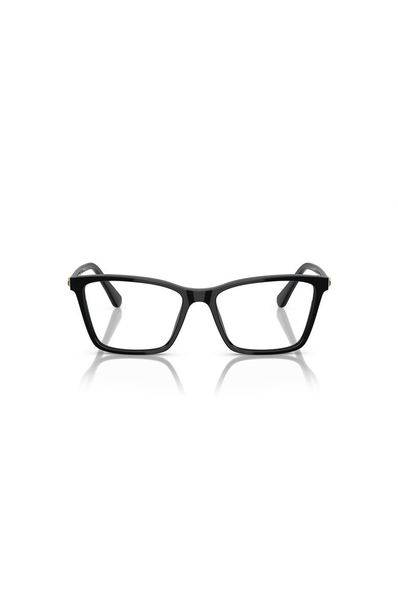 53mm Rectangle optical glasses, Alternate, color, Black