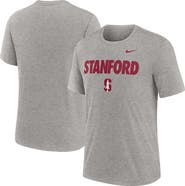 Nike Men's Nike Heather Gray Stanford Cardinal Campus Local Tri-Blend T-Shirt