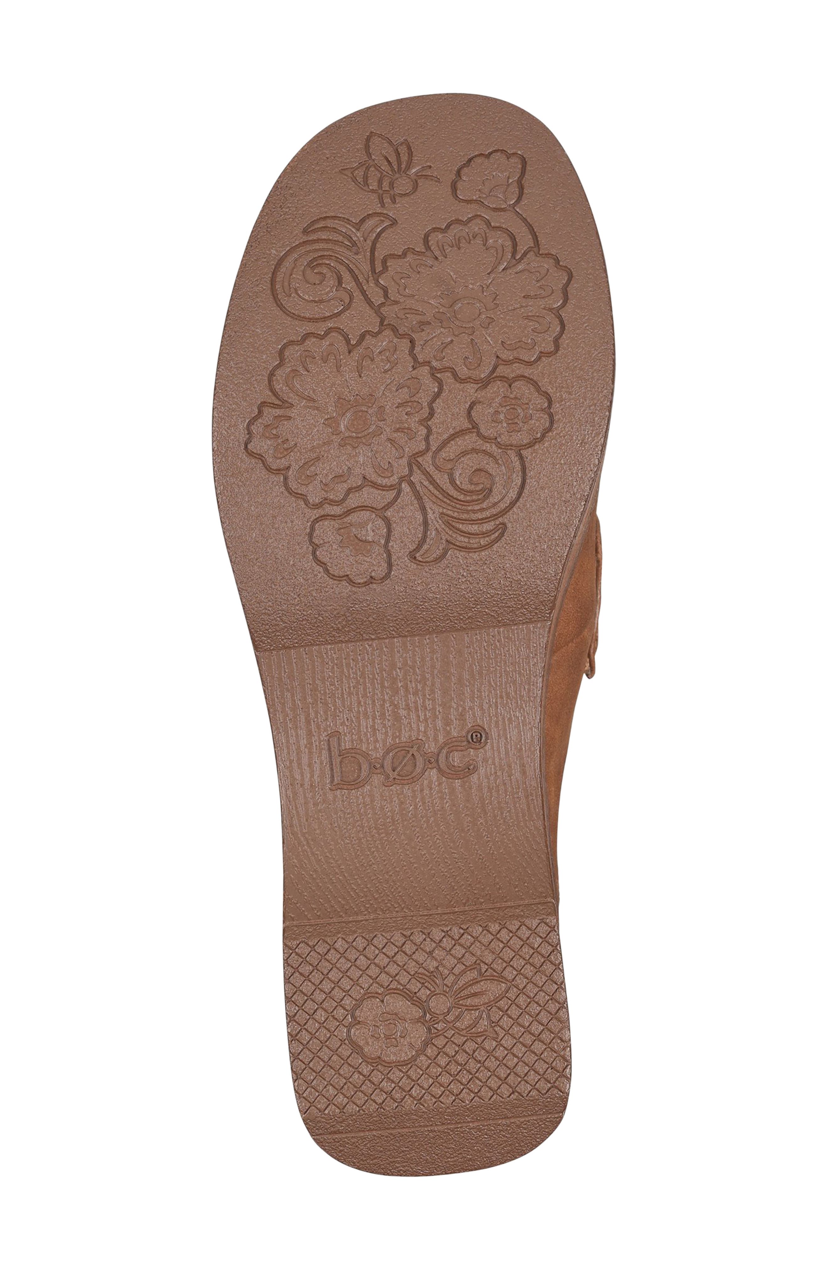 Amabella Faux Leather Mule, Alternate, color, BROWN NUBUCK