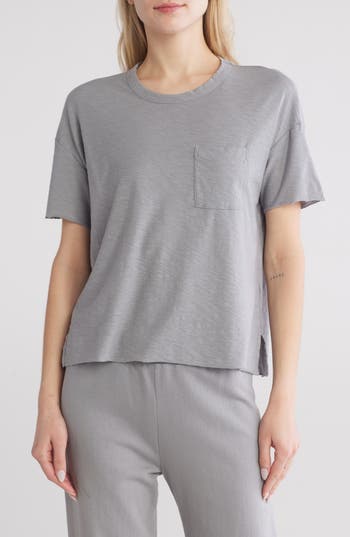 JAMES PERSE JAMES PERSE CREWNECK POCKET T-SHIRT