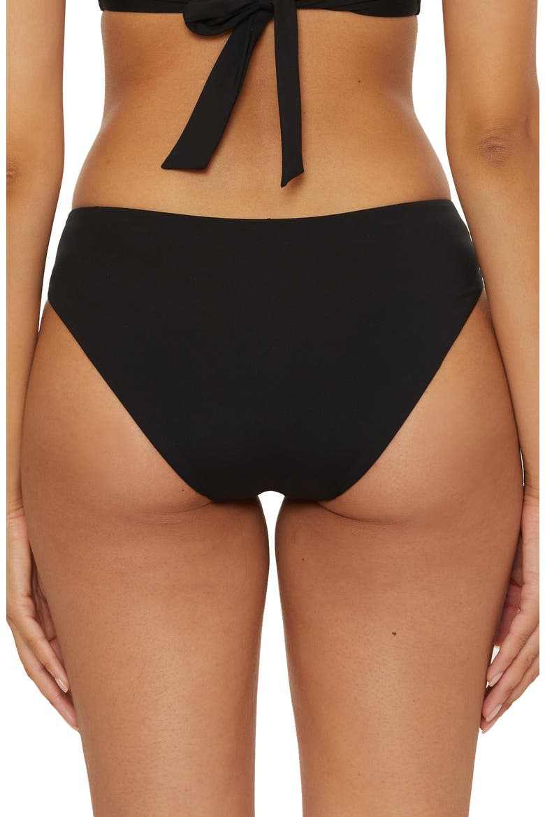 Marble Canyon Ring Hipster Bikini Bottoms, Alternate, color, BLACK