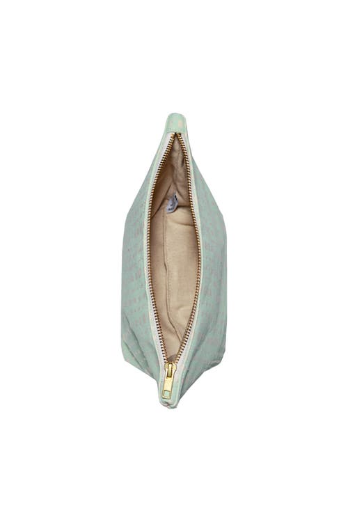 Dance Happy Ivy Cosmetic Bag In Sage