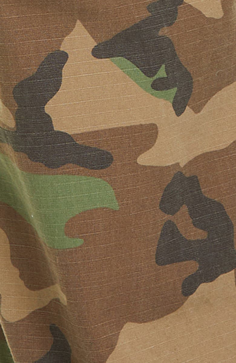 Double RL RRL Camo Cotton Ripstop Cargo Pants, Alternate, color, Woodland Camo