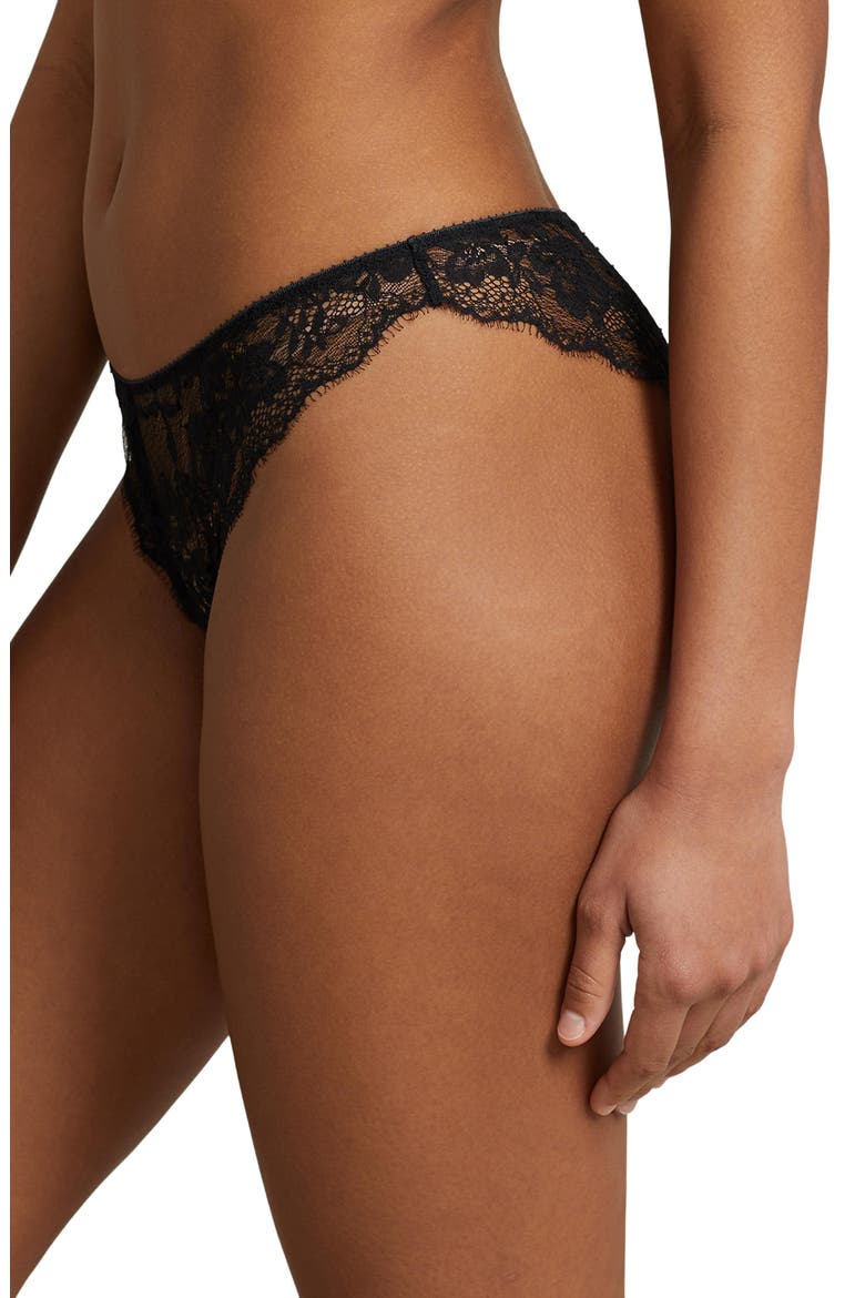 Lace Tanga, Alternate, color, ONYX