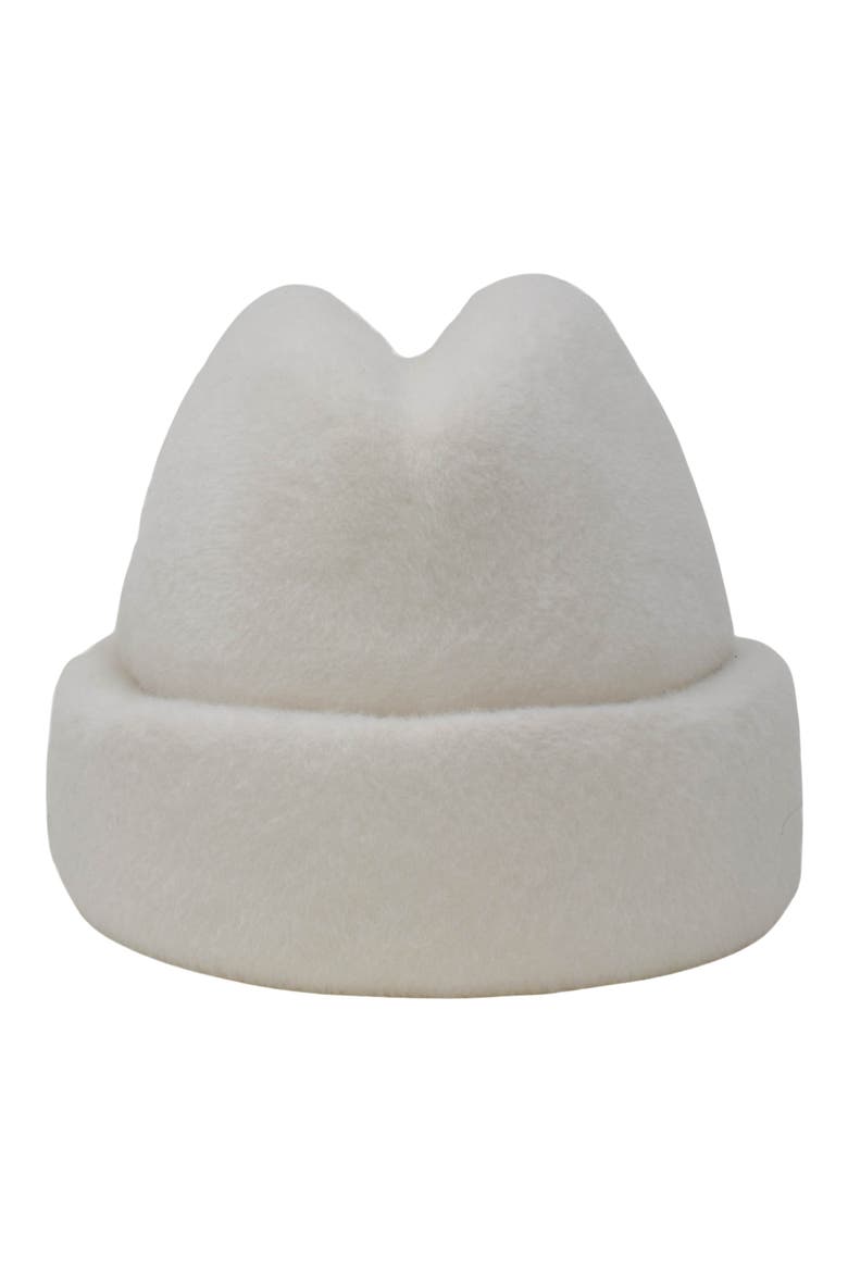 Sharina Wool Felt Hat, Main, color, BONE