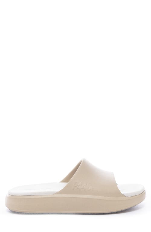 P448 Riviera Slide Sandal In Sand