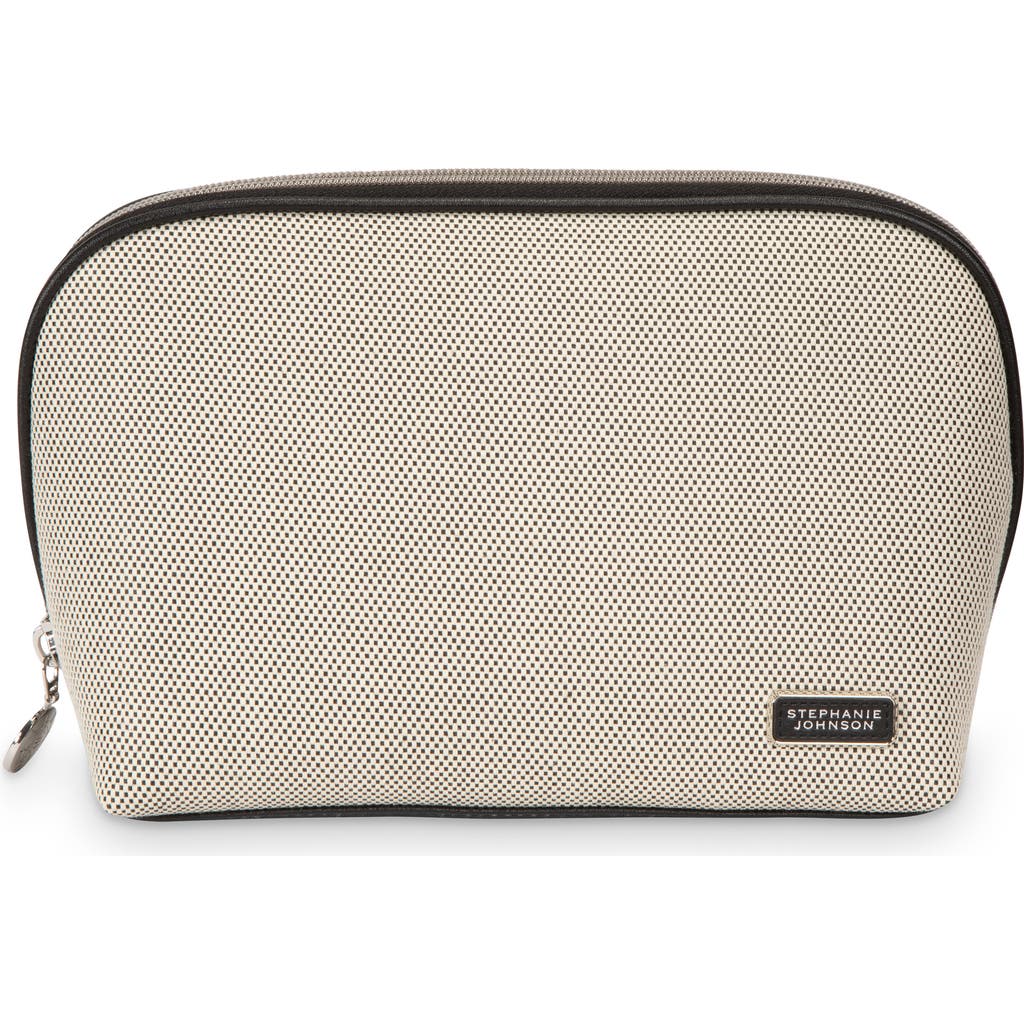 Stephanie Johnson Paros Coconut Lola Makeup Bag In Black