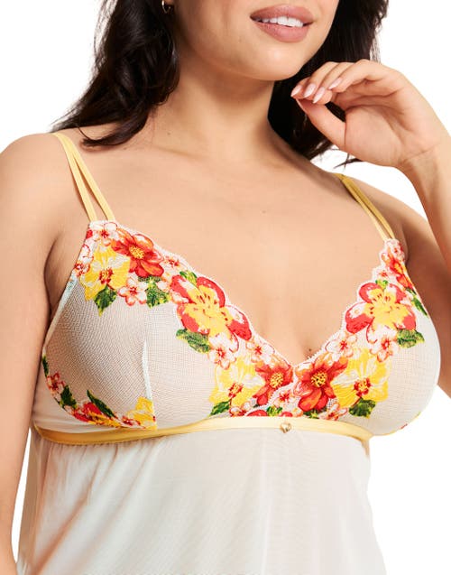 Adore Me Babette Babydoll & G-string Set Lingerie