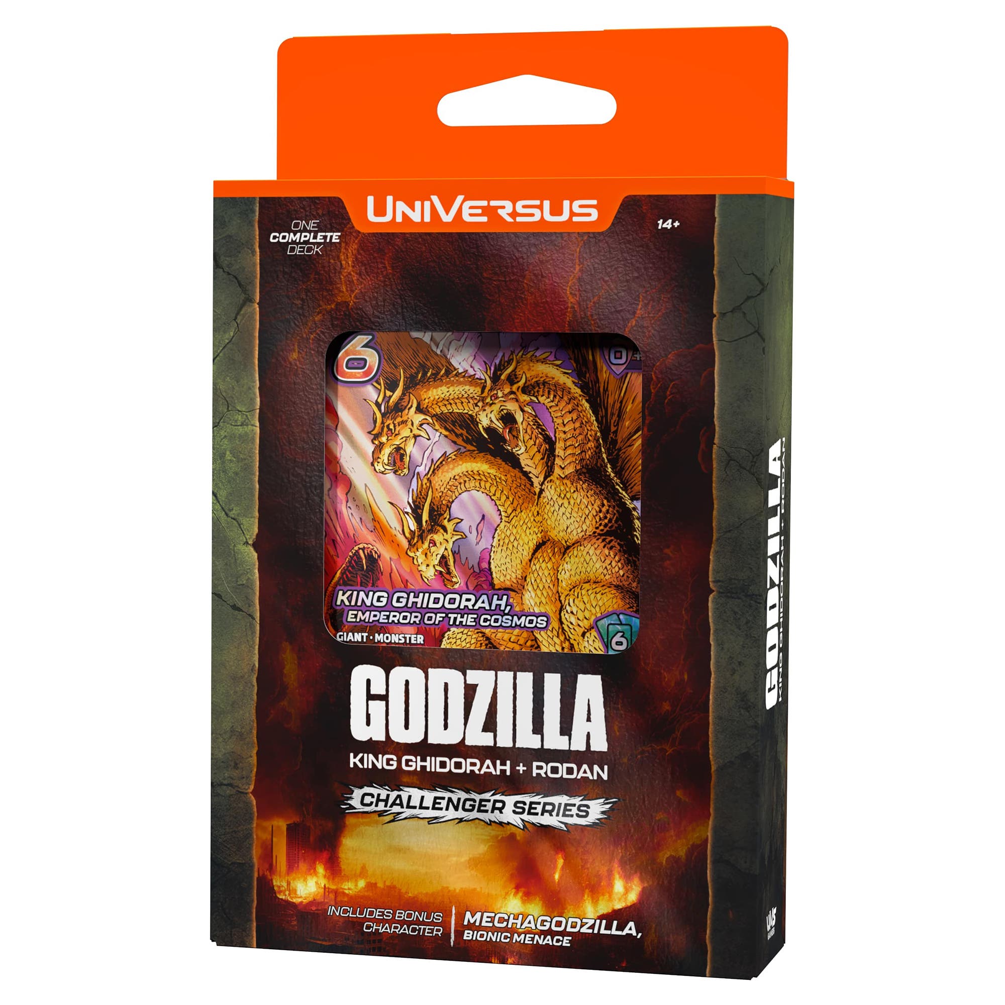 UniVersus Godzilla Challenger Series King Ghidorah & Rodan in Multicolored 