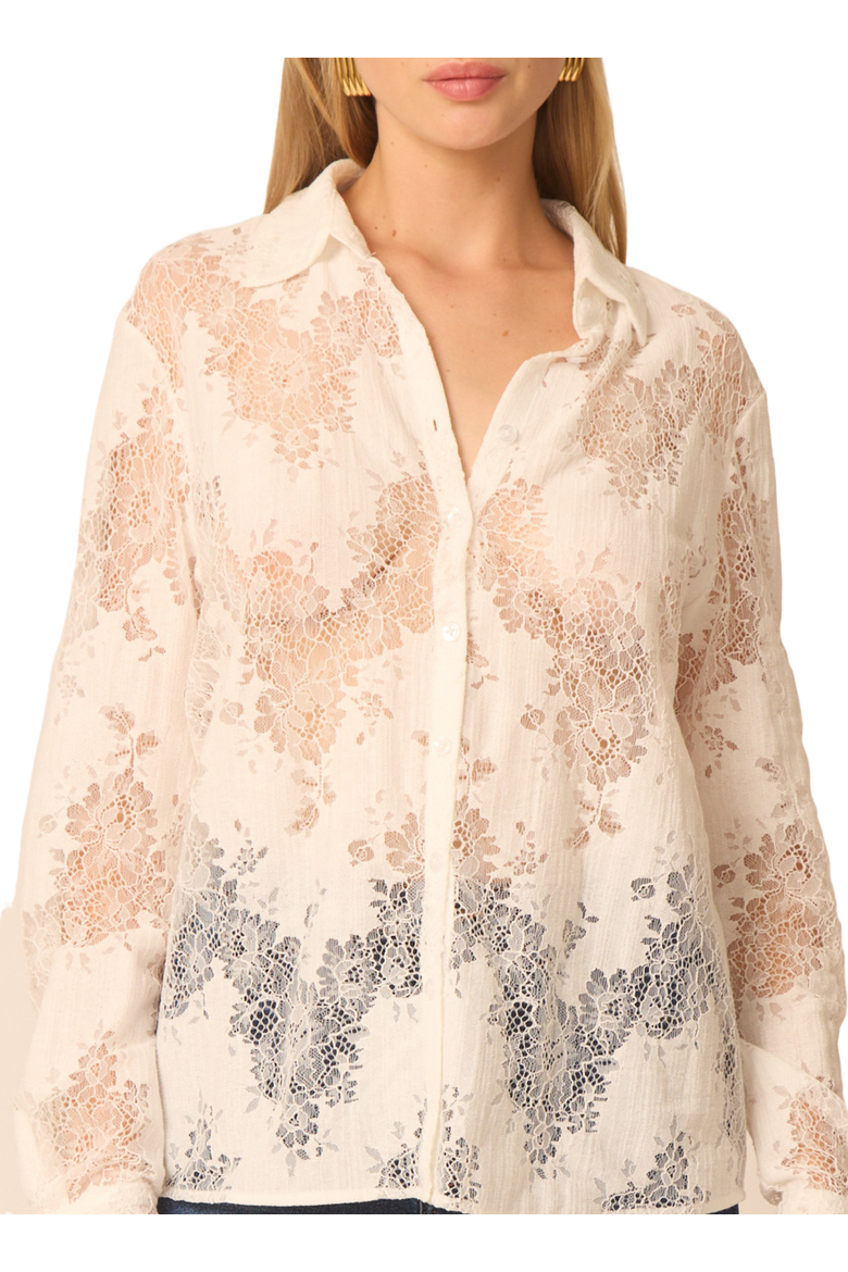 Troy Blouse, Alternate, color, Cotton white lace