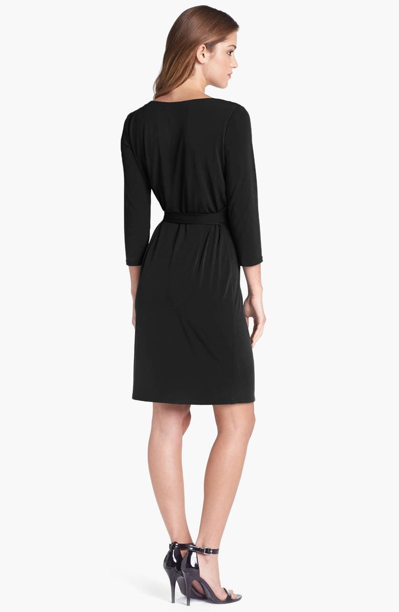 Ivy & Blu Jersey Faux Wrap Dress, Alternate, color, 