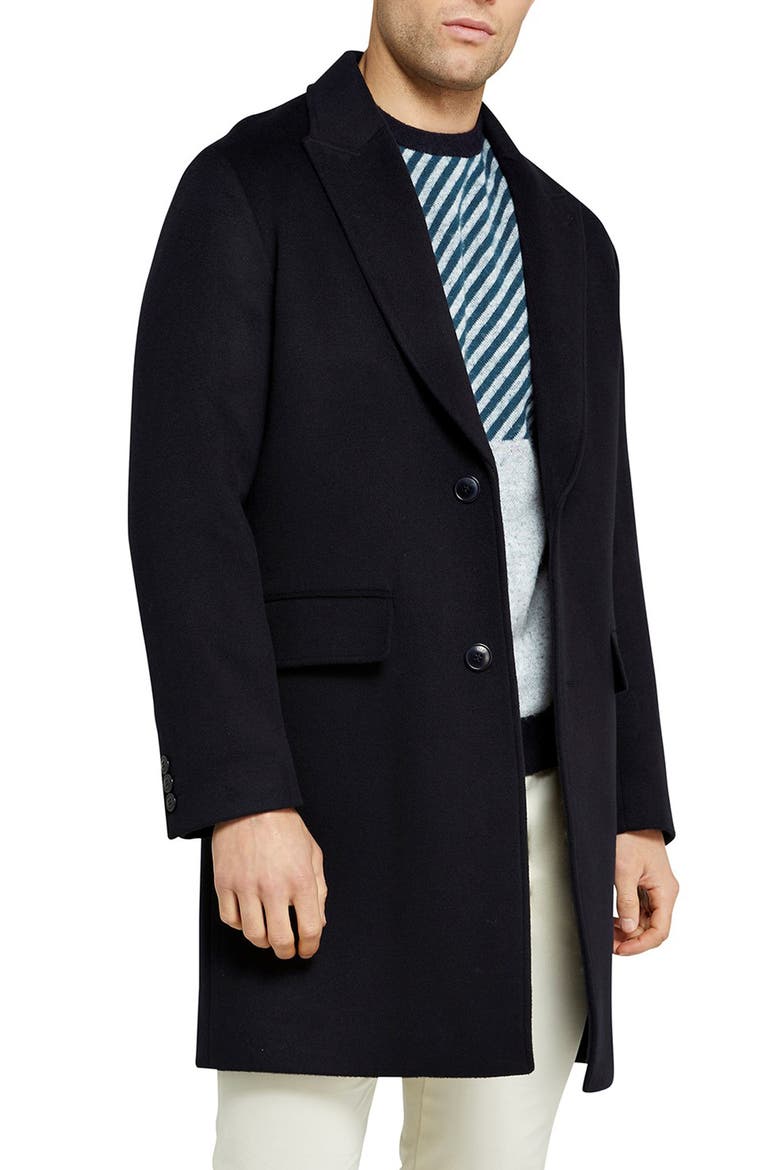 Raydon Wool Coat, Main, color, NAVY