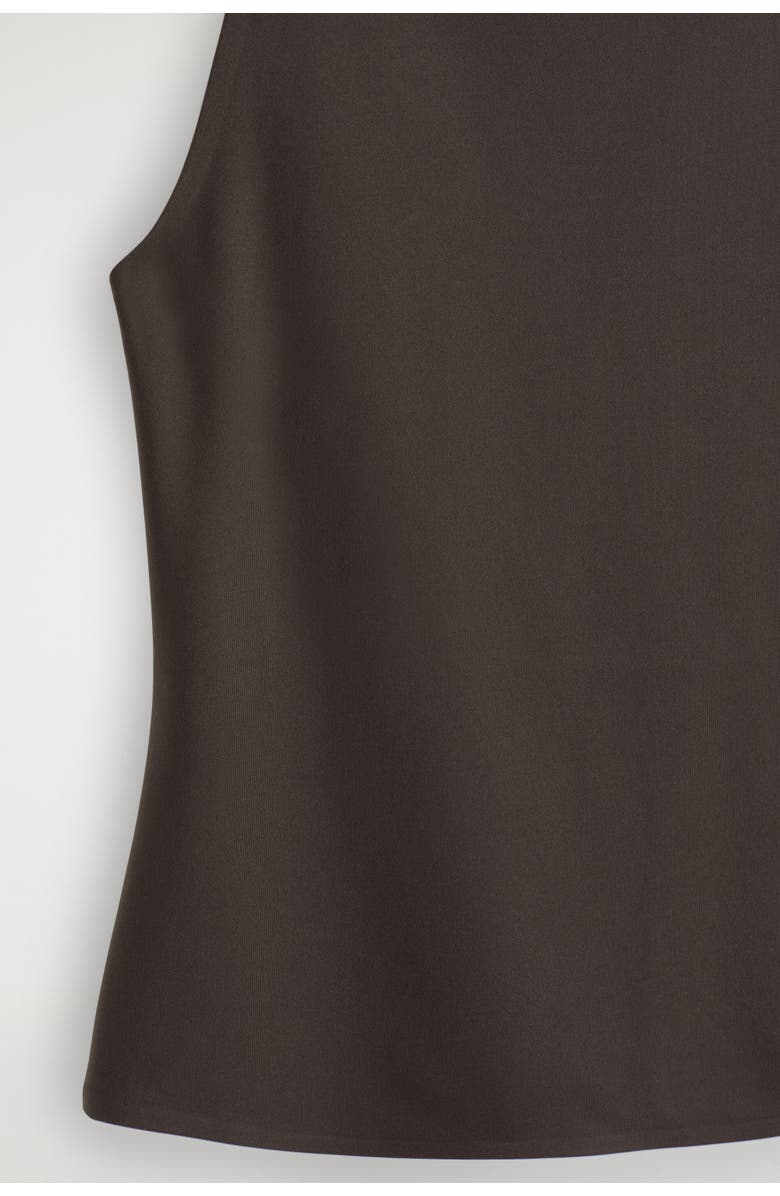 COS Racerback Tank Top, Alternate, color, Dark Brown