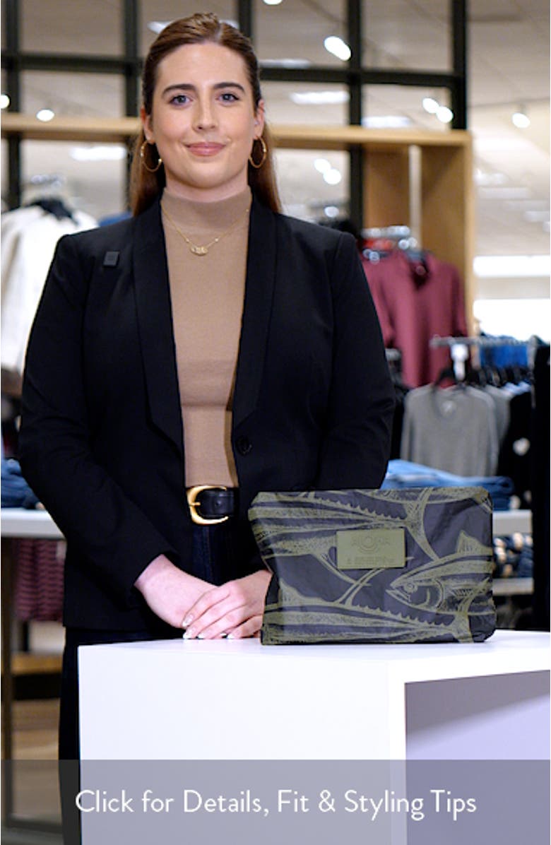 Mid Ahi Water Resistant Tyvek<sup>®</sup> Zip Pouch, sales video thumbnail