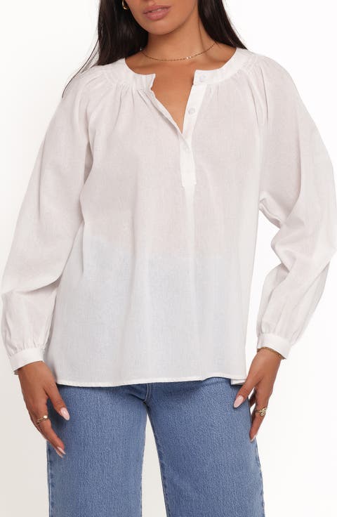 Irisa Woven Cotton Shirt