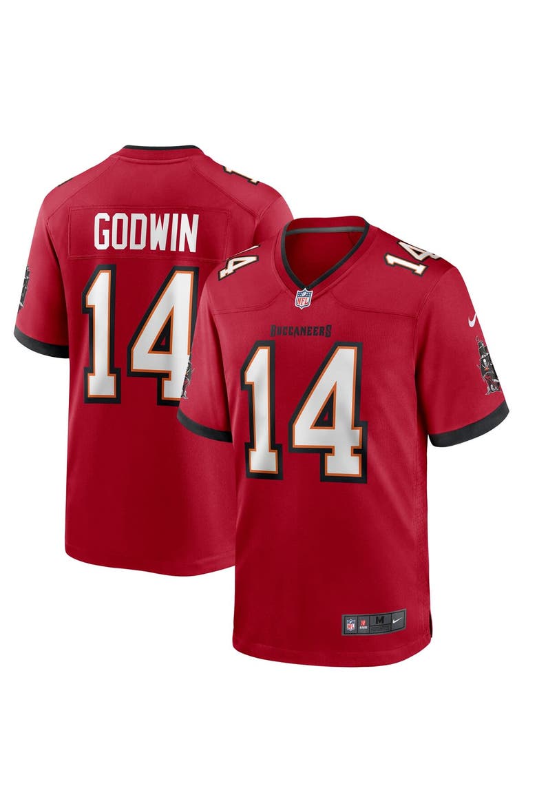 Men's Nike Chris Godwin Red Tampa Bay Buccaneers Game Player Jersey, Main, color, Red