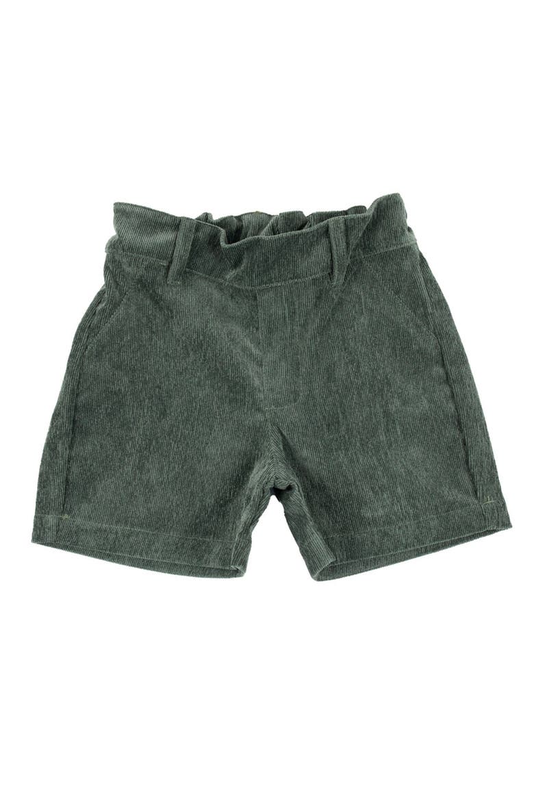Corduroy Shorts, Main, color, Green