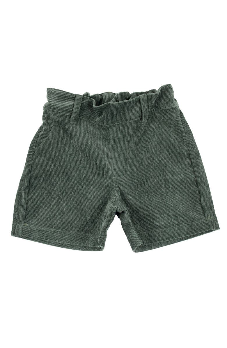 Cuclie Corduroy Shorts, Main, color, Green