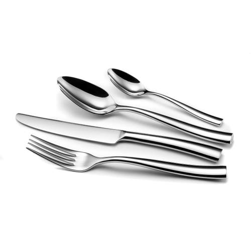 Couzon Silhouette Silver Plate 5 Piece Place Setting In Silver Plate