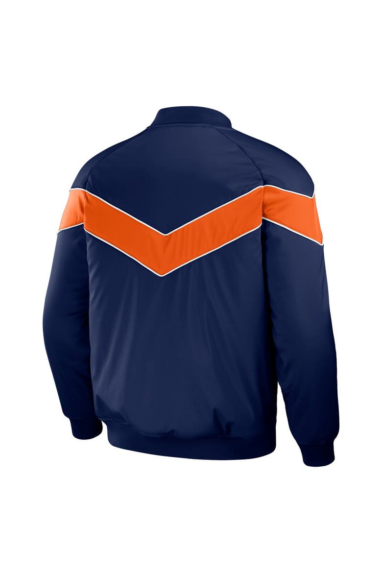 Men's Darius Rucker Collection by Fanatics Navy Detroit Tigers Baseball Raglan Full-Snap Jacket, Alternate, color, Navy