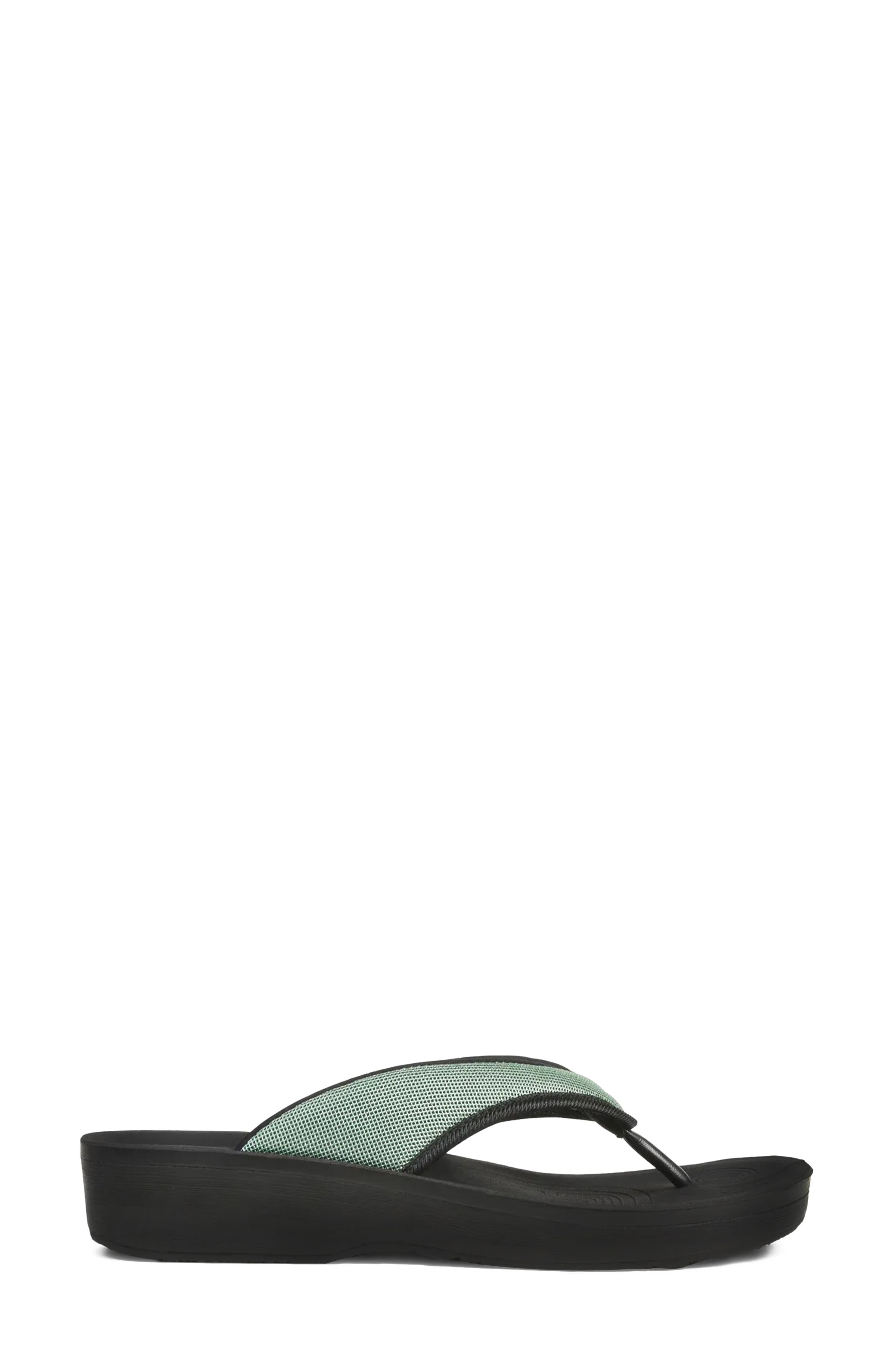 Strait Flip Flop, Alternate, color, GREEN