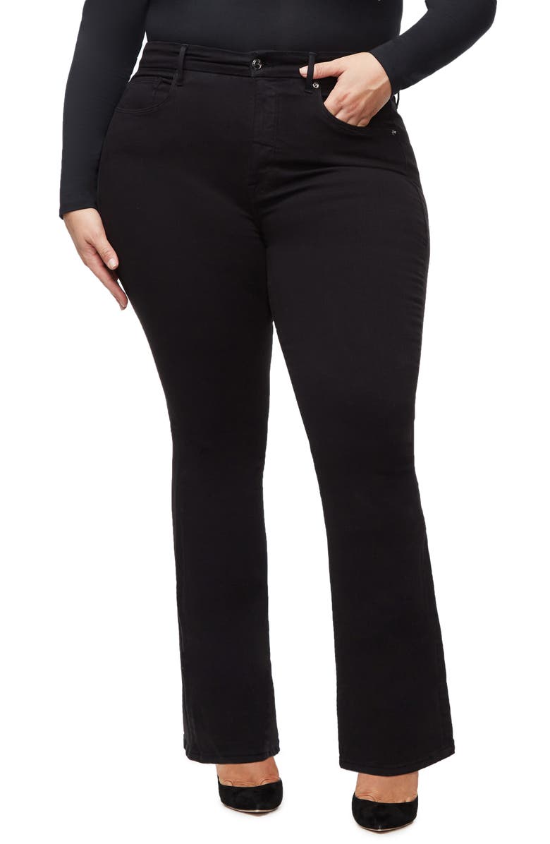 Good American Good Flare Jeans, Alternate, color,