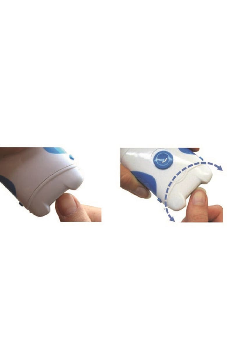 PURSONIC Portable Electric Nail Trimmer & Filer, Alternate, color, Blue