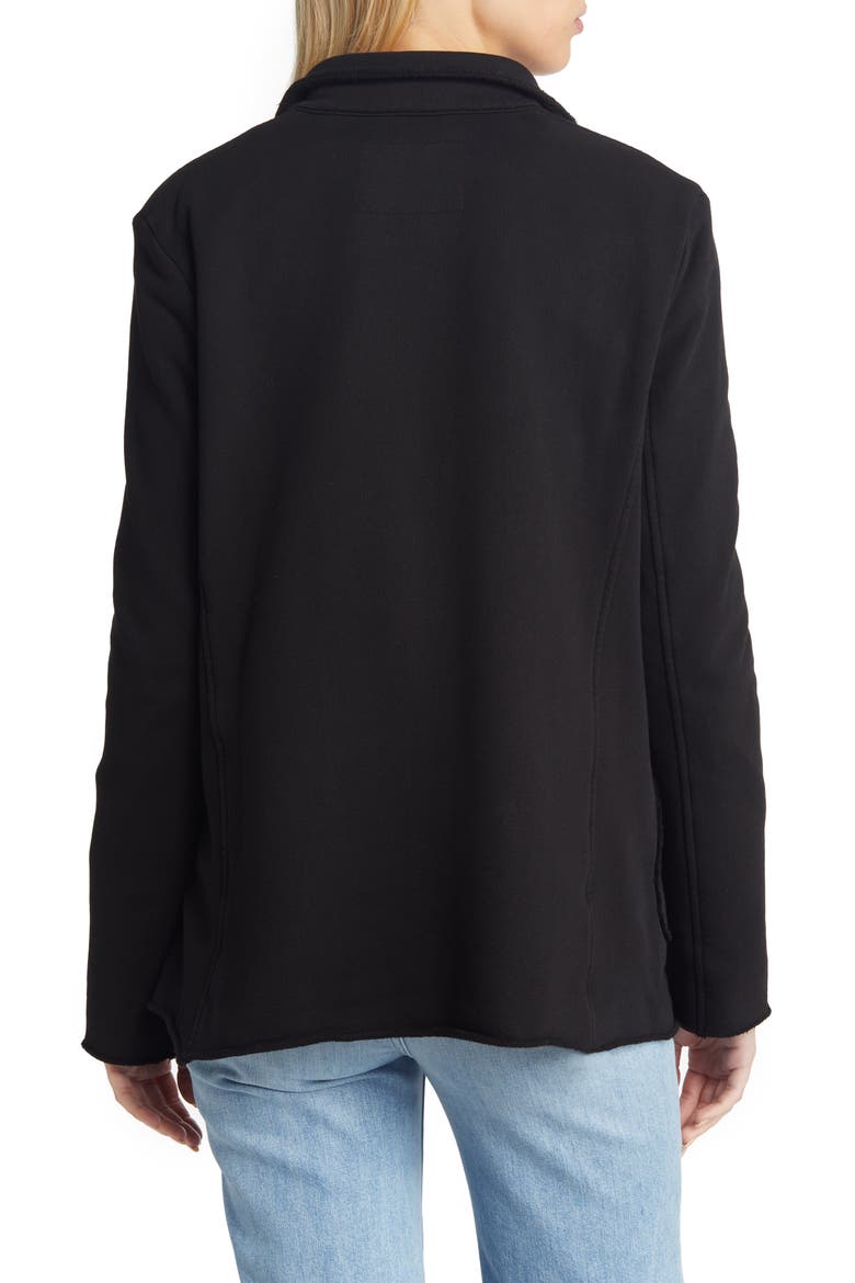 Belfast Peacoat, Alternate, color, BLACK