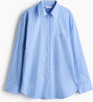 H&M Oversized Poplin Shirt