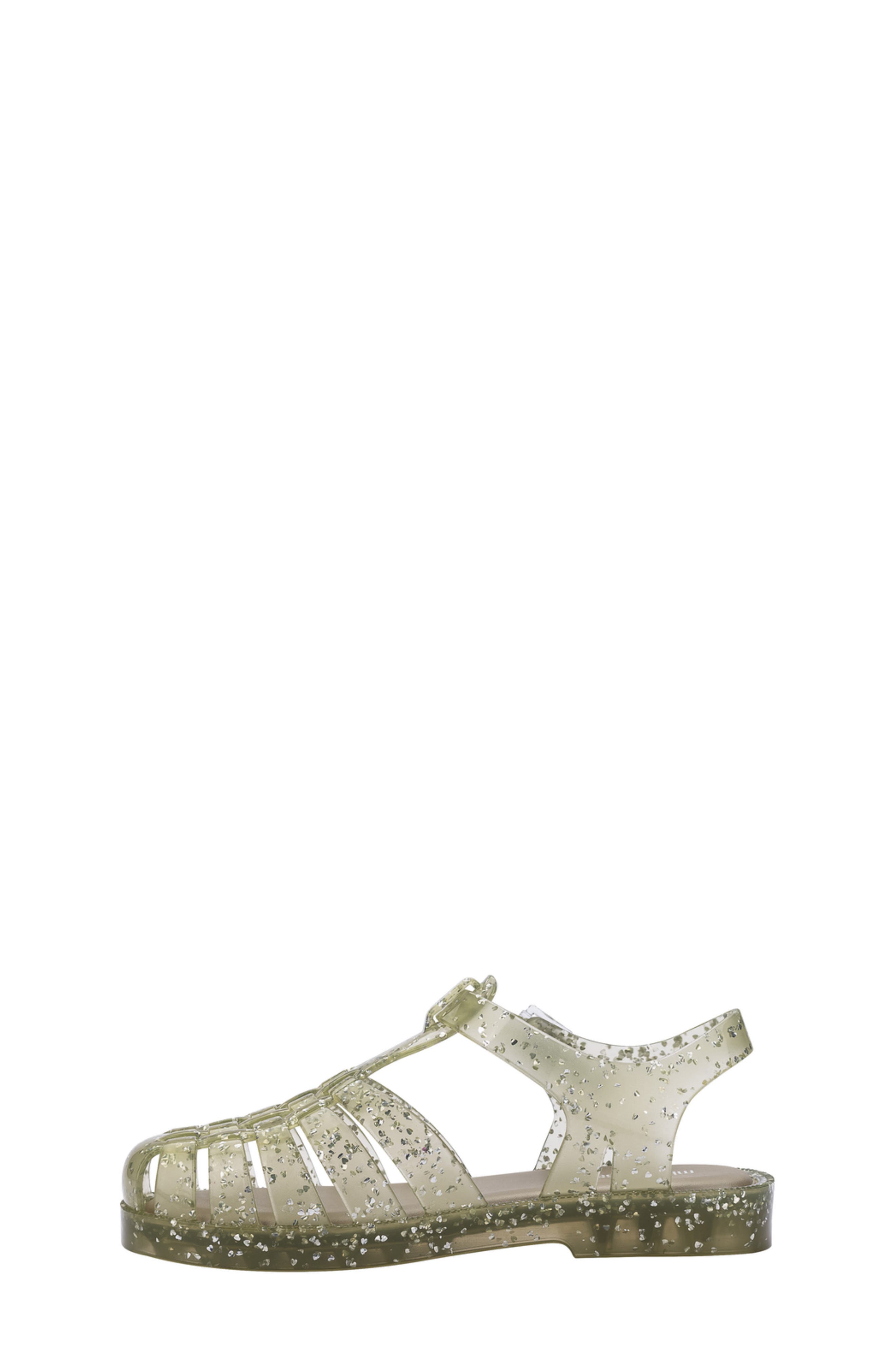 Kids' Possession Glitter Fisherman Sandal, Alternate, color, GLITTER YELLOW