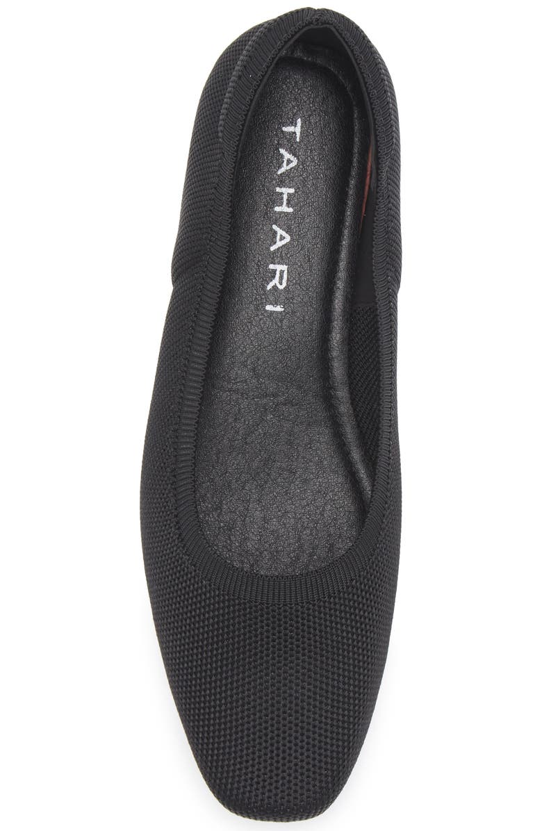 Tahari Hidden Wedge Knit Flat, Alternate, color,