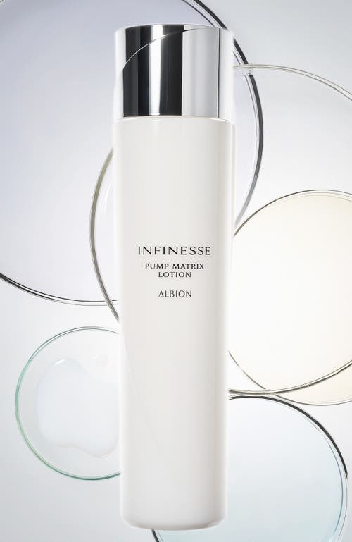Albion Infinesse Pump Matrix Lotion In Clear
