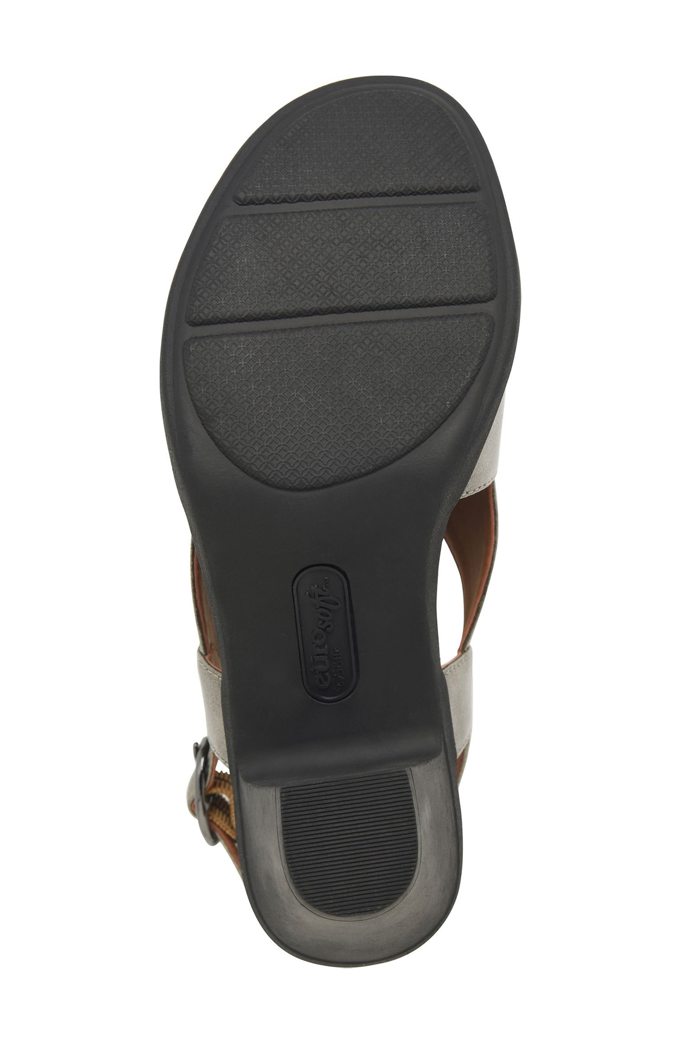 EUROSOFT Kylie Slingback Sandal, Alternate, color, Pewter