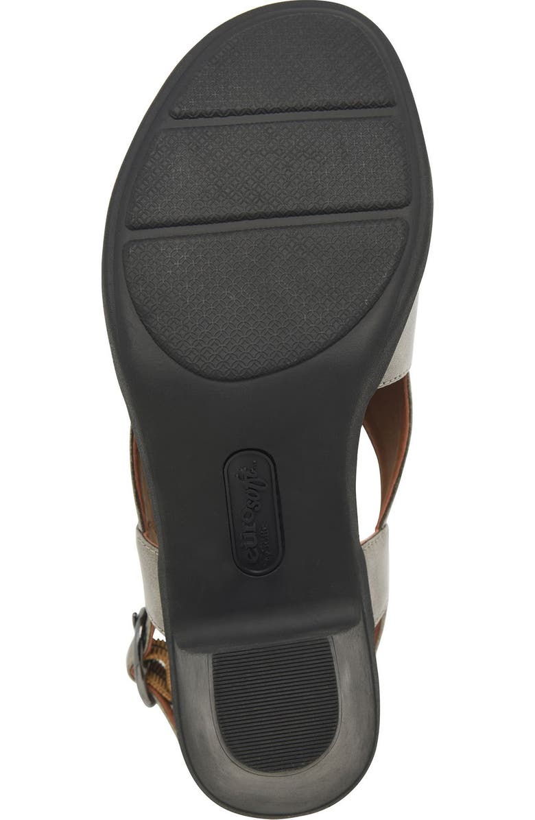 EUROSOFT Kylie Slingback Sandal, Alternate, color, Pewter