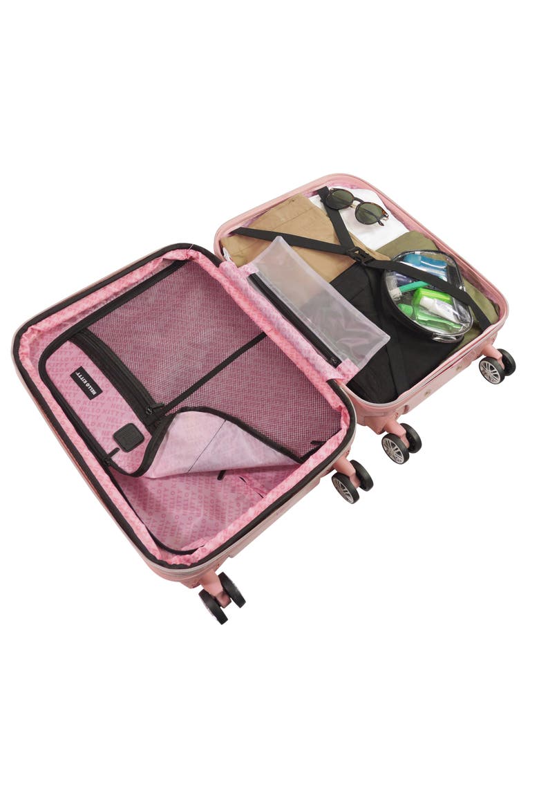 Hello Kitty Pose All Over Print 29" Hard-Sided Luggage, Alternate, color, Pink