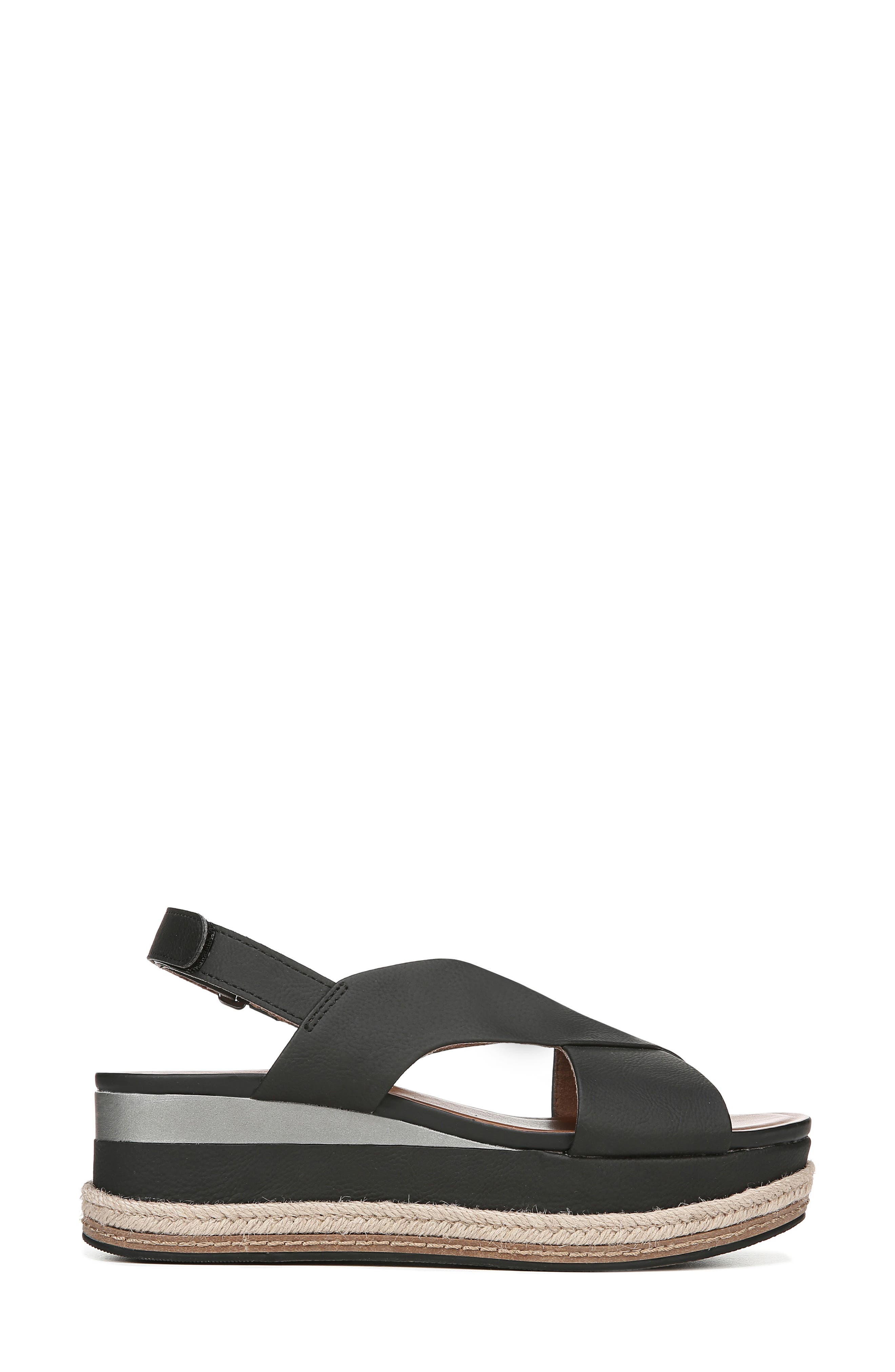 Naturalizer Baya Espadrille Wedge Sandal, Alternate, color, 