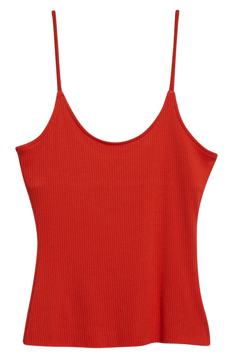The Range Alloy One-Shoulder Rib Sweater Tank, Alternate, color, 