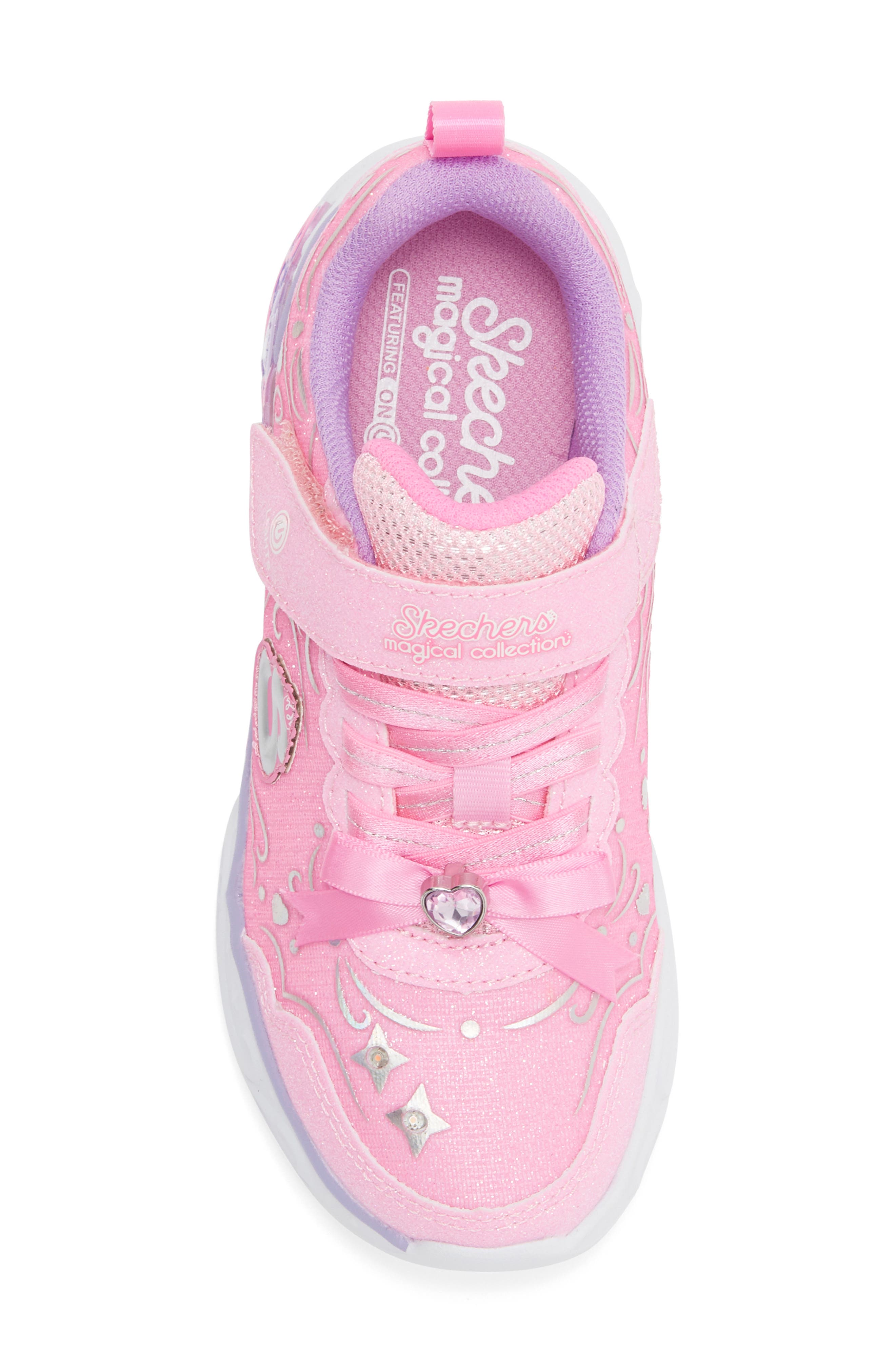 Kids' Princess Steps Sneaker, Alternate, color, PNK