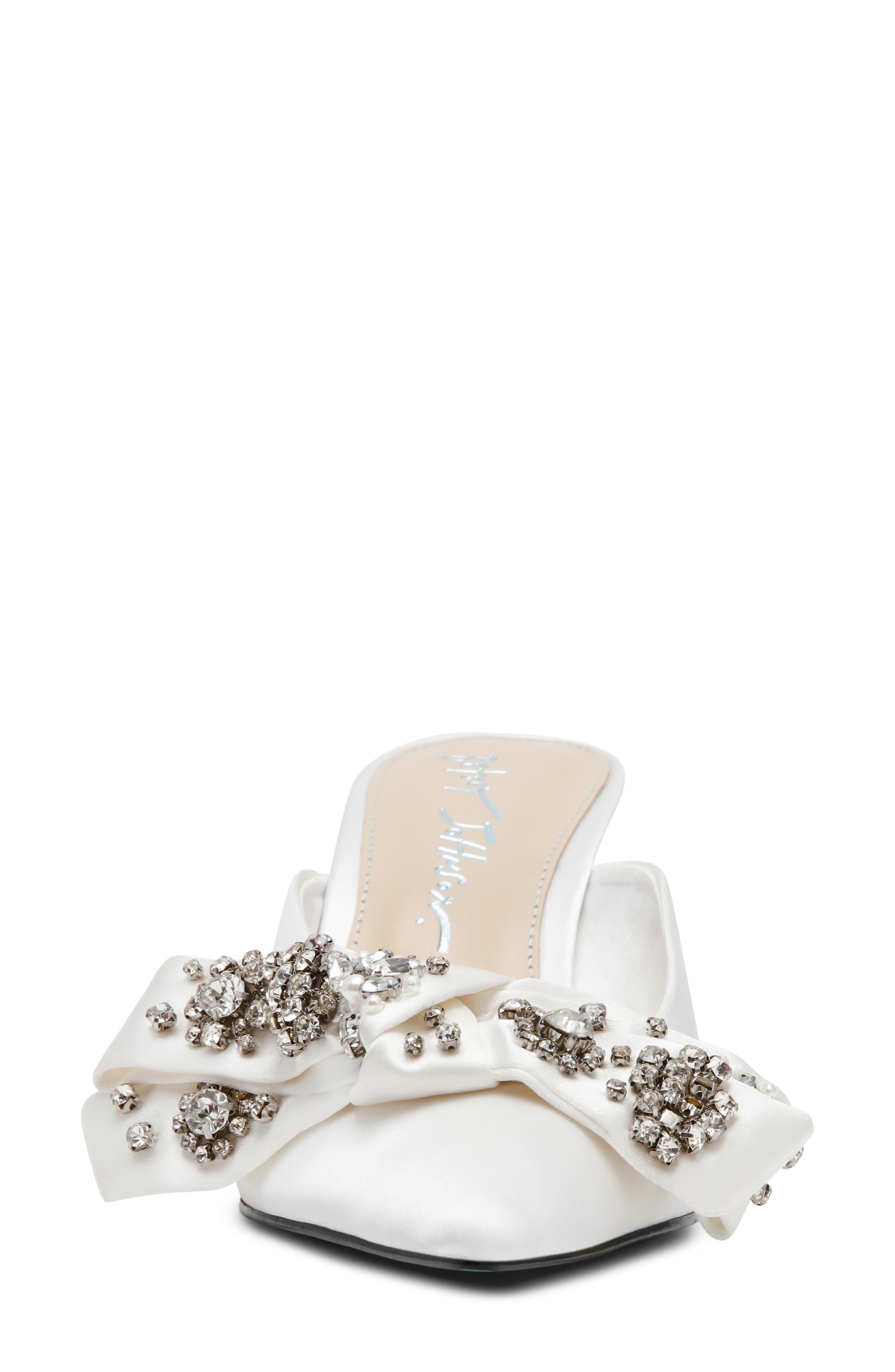 Kena Pointed Toe Mule, Alternate, color, IVORY