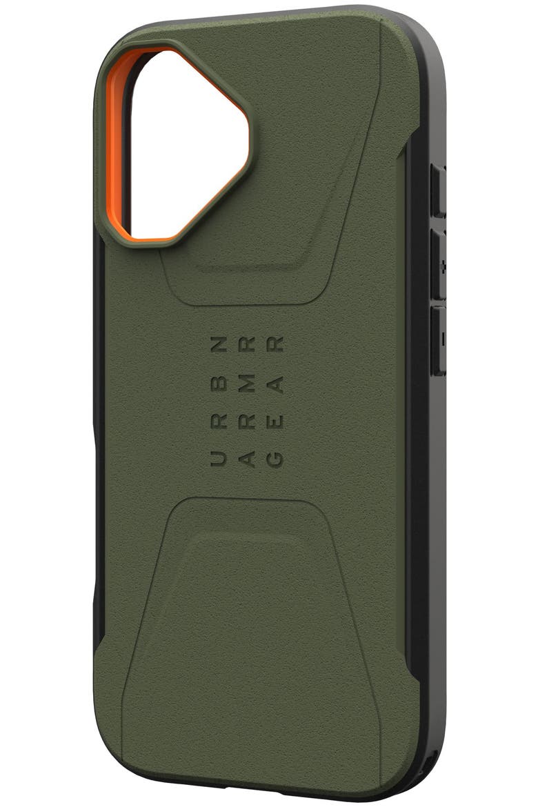 Civilian MagSafe Case for Apple iPhone 17, Alternate, color, GREEN