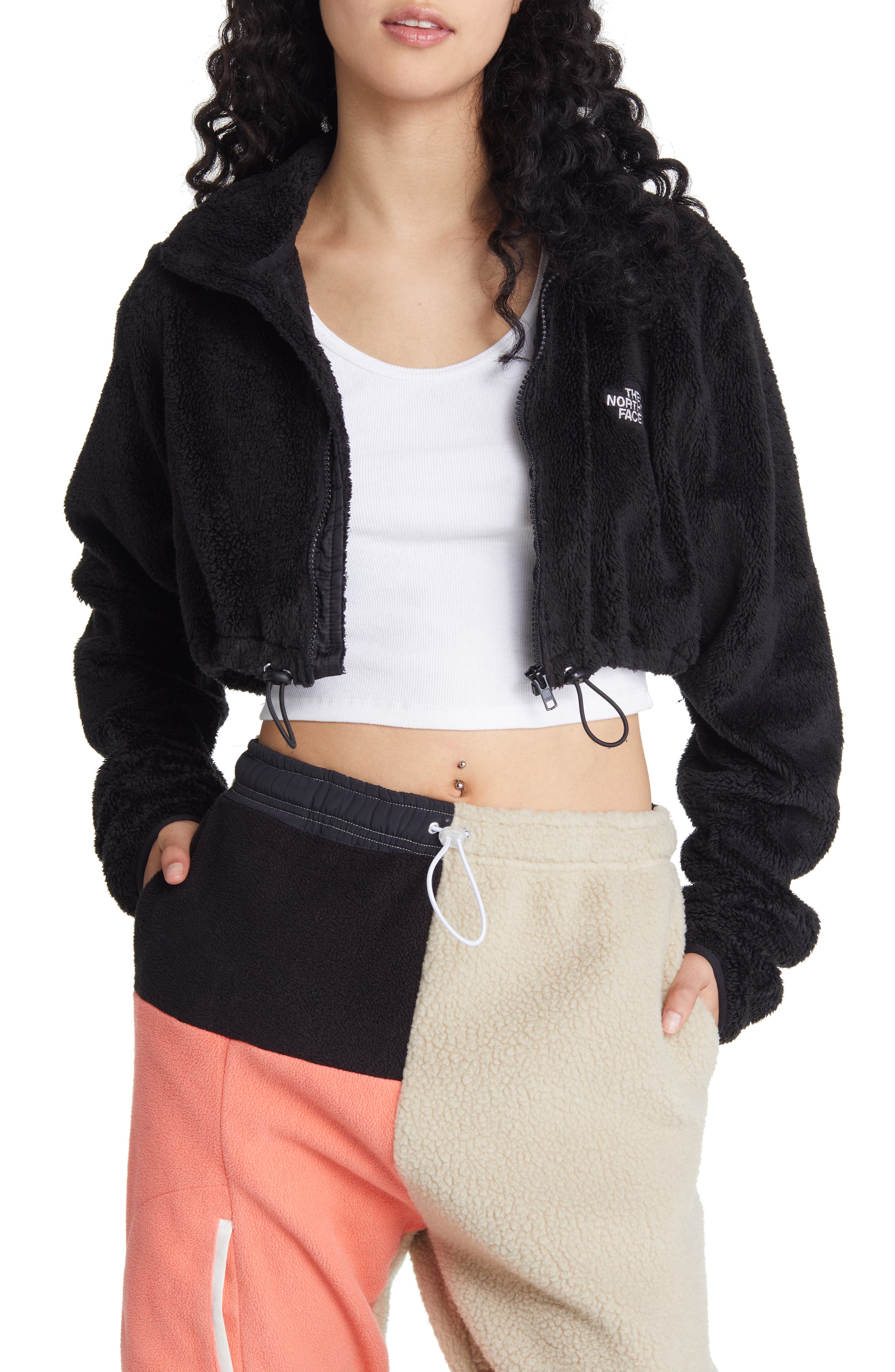 Frankie Collective Rework Fleece Crop Jacket (Women) | Nordstrom