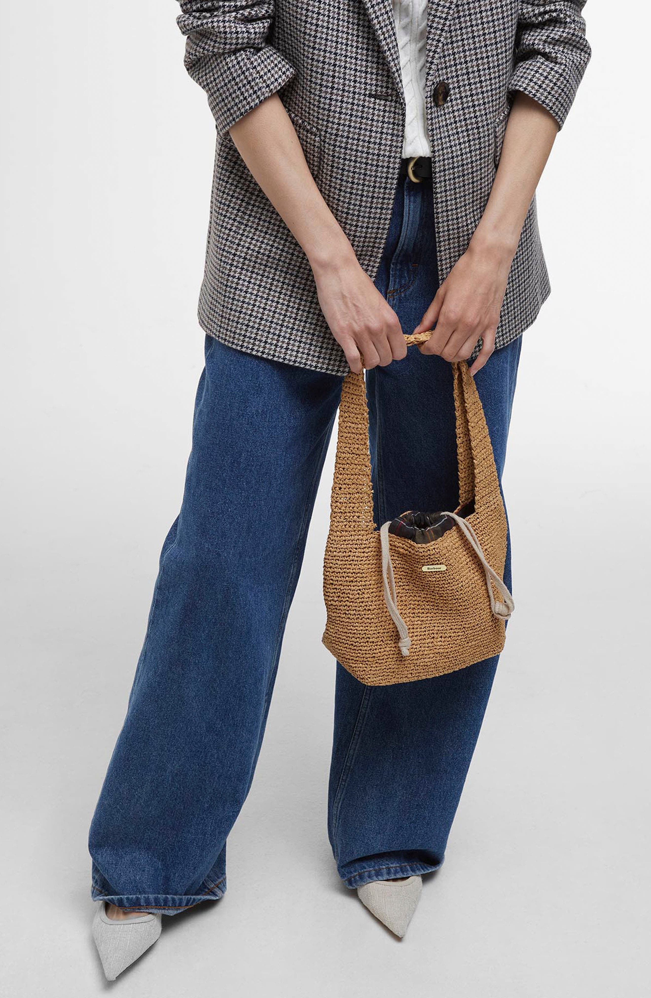 Barbour Lily Crochet Mini Tote, Alternate, color, 