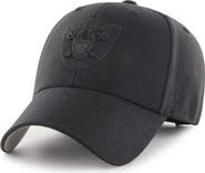 '47 Men's '47 Black Las Vegas Raiders  Tonal MVP Adjustable Hat