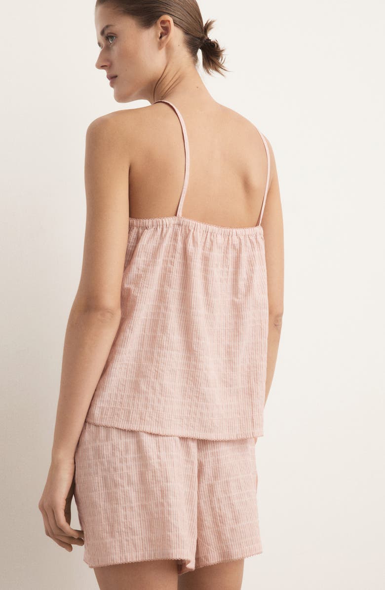 MANGO Short Pajamas, Alternate, color, Orange