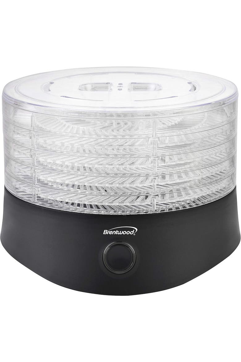 5 Tray Black Food Dehydrator with Auto Shutoff, Alternate, color, Black